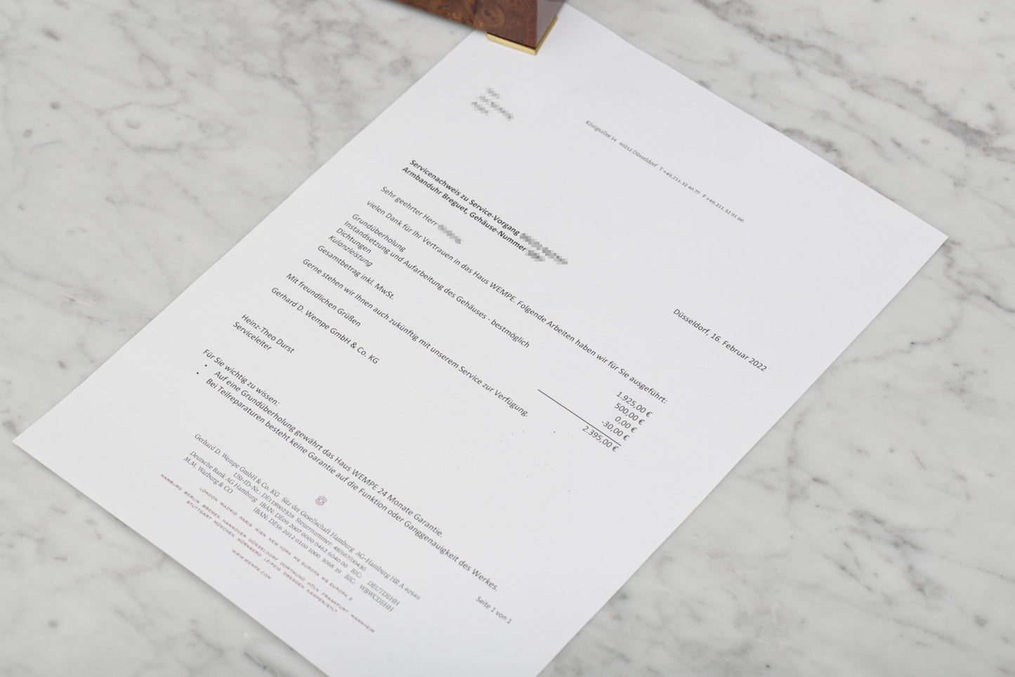 Breguet Tourbillon Automatic Regulator