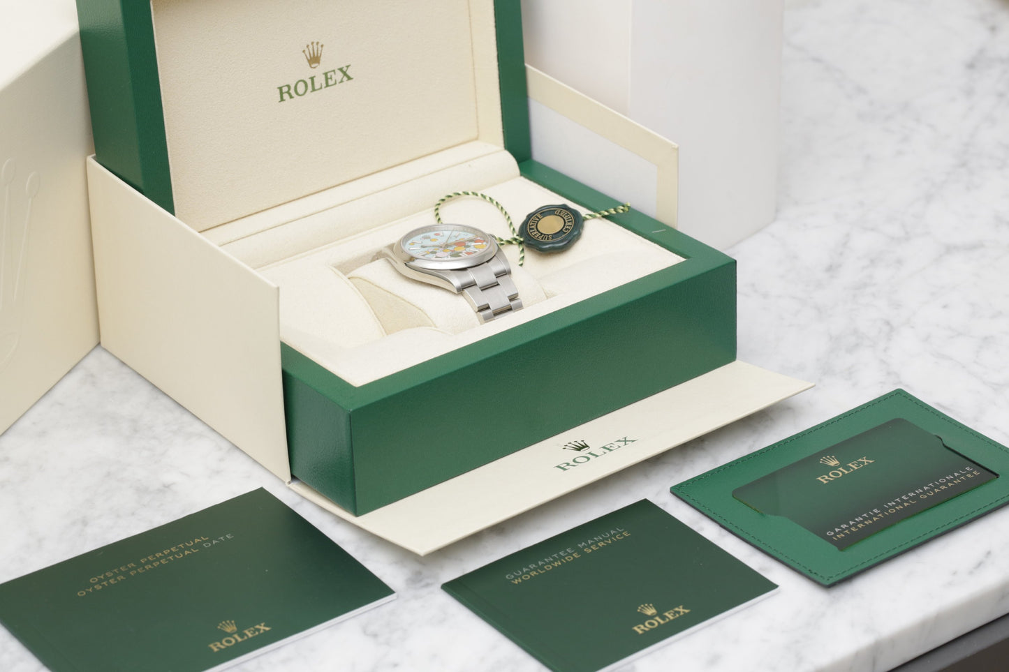 Rolex OP41 Celebration 124300