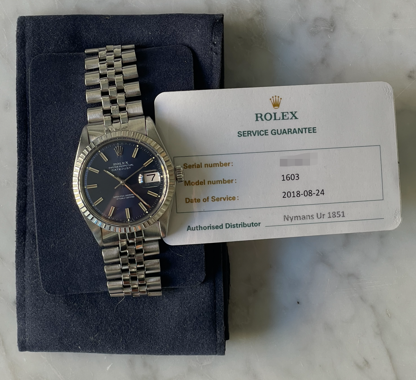 Rolex Datejust 1603
