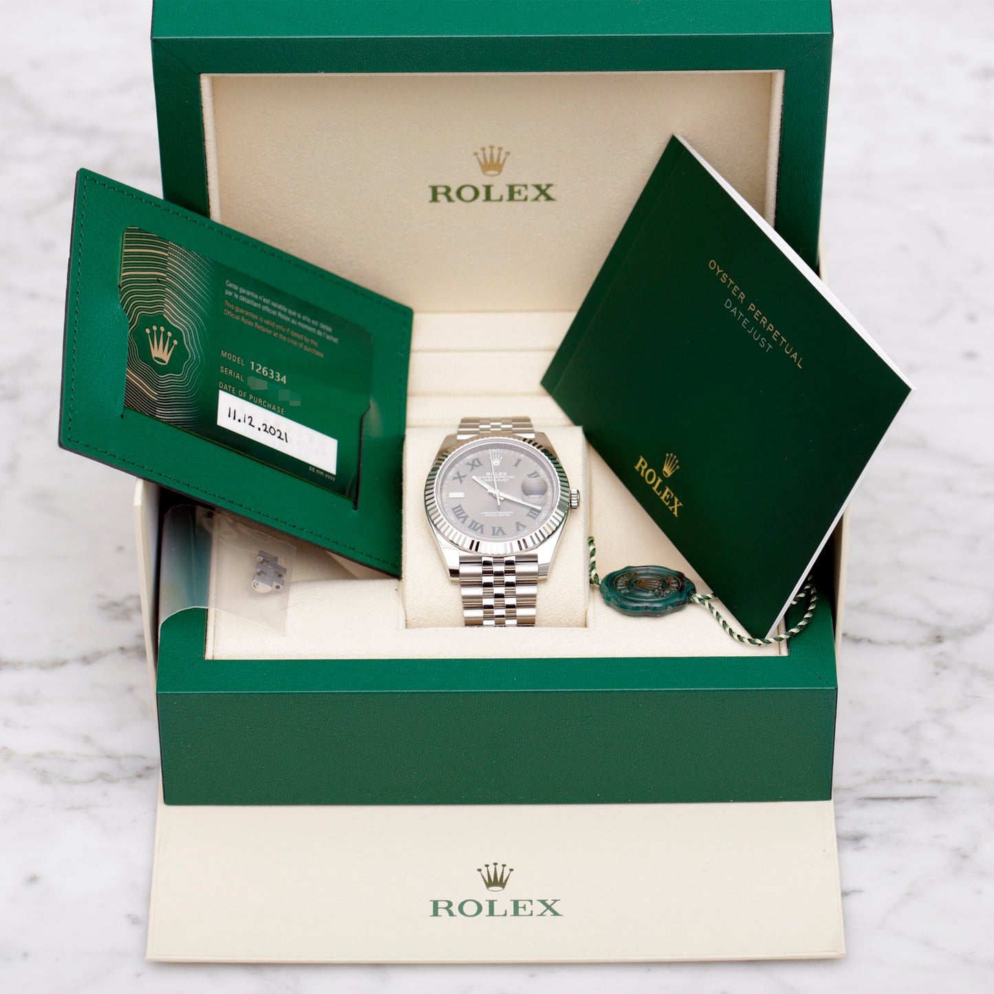 Rolex Datejust 41 Wimbledon
