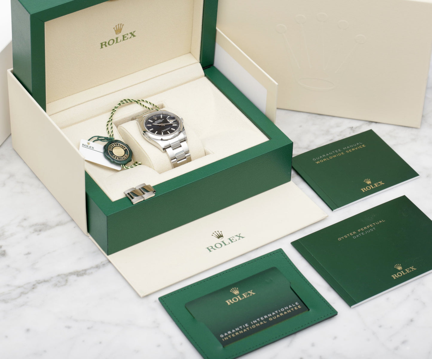 Rolex Datejust 36 - 126200 Blue fluted motif