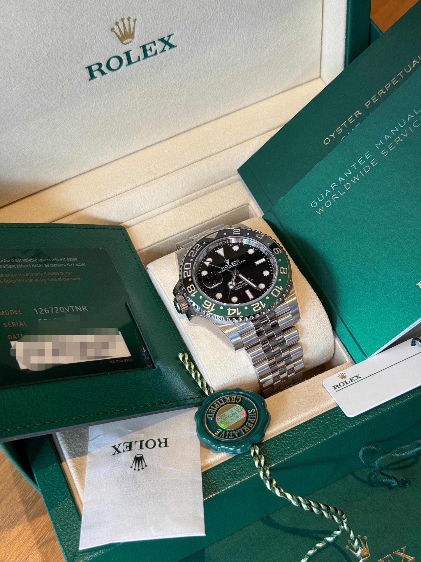 Rolex GMT Master II 126720VTNR