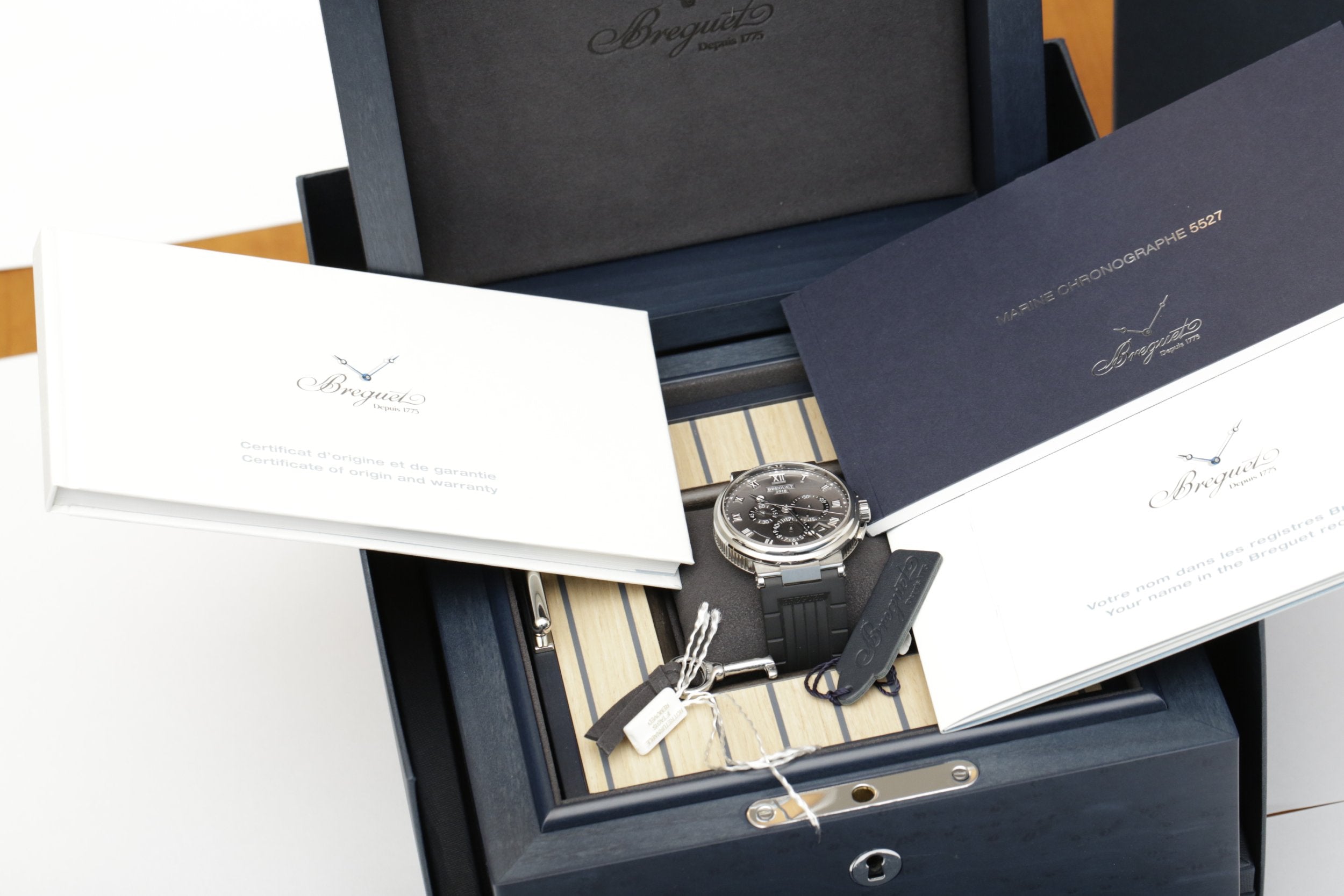 Breguet marine on sale chronograph 5527 price