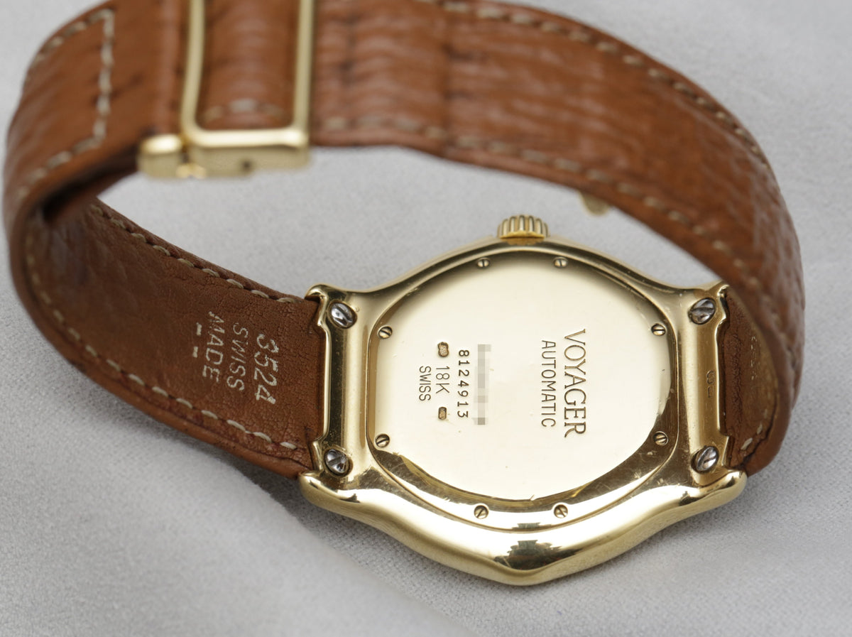 Ebel Voyager World Time 8124913 Enamel