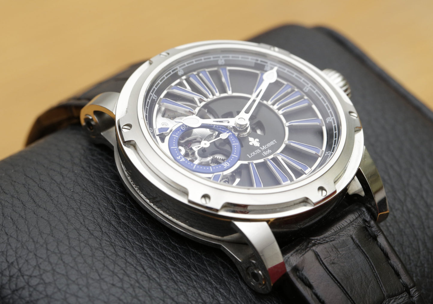 Louis Moinet Metropolis Magic Blue