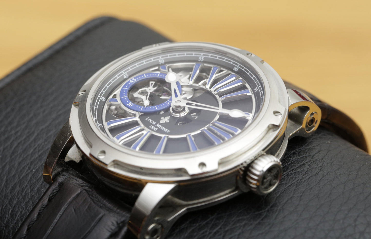 Louis Moinet Metropolis Magic Blue