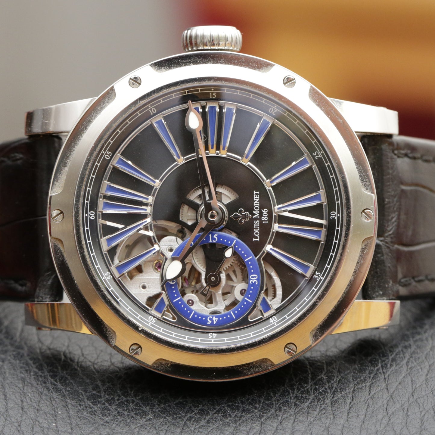 Louis Moinet Metropolis Magic Blue