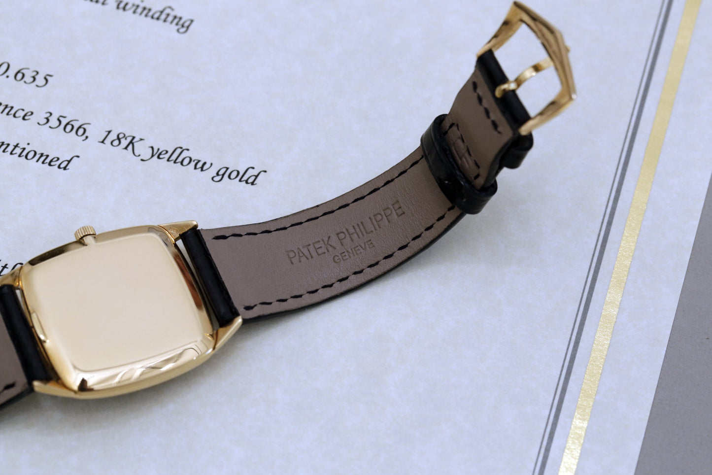 Patek Philippe Golden Ellipse 3566 'Asprey'