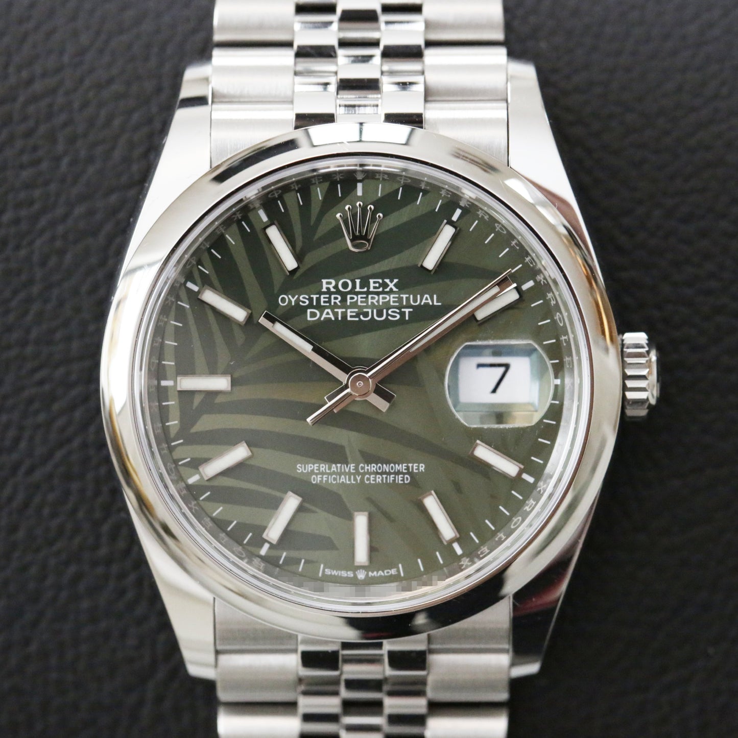 Rolex Datejust 36 Palm Dial