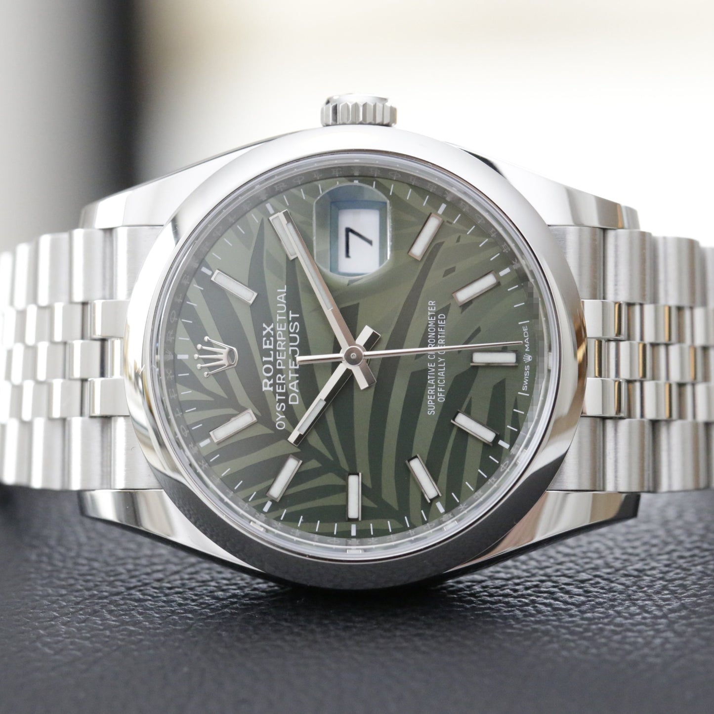 Rolex Datejust 36 Palm Dial