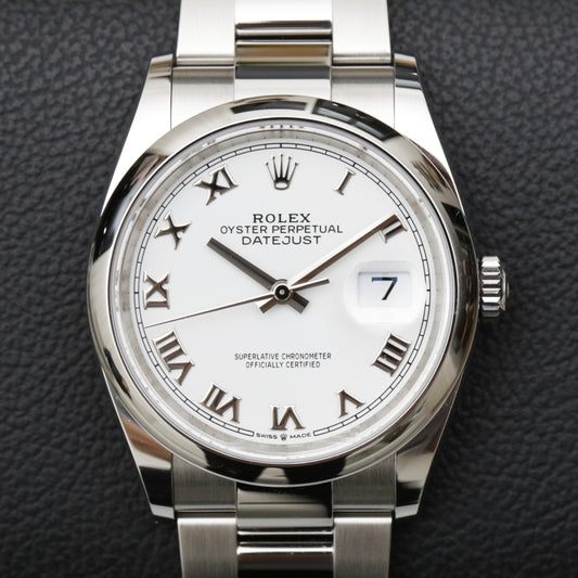Rolex Datejust 36 - 126200 White Roman