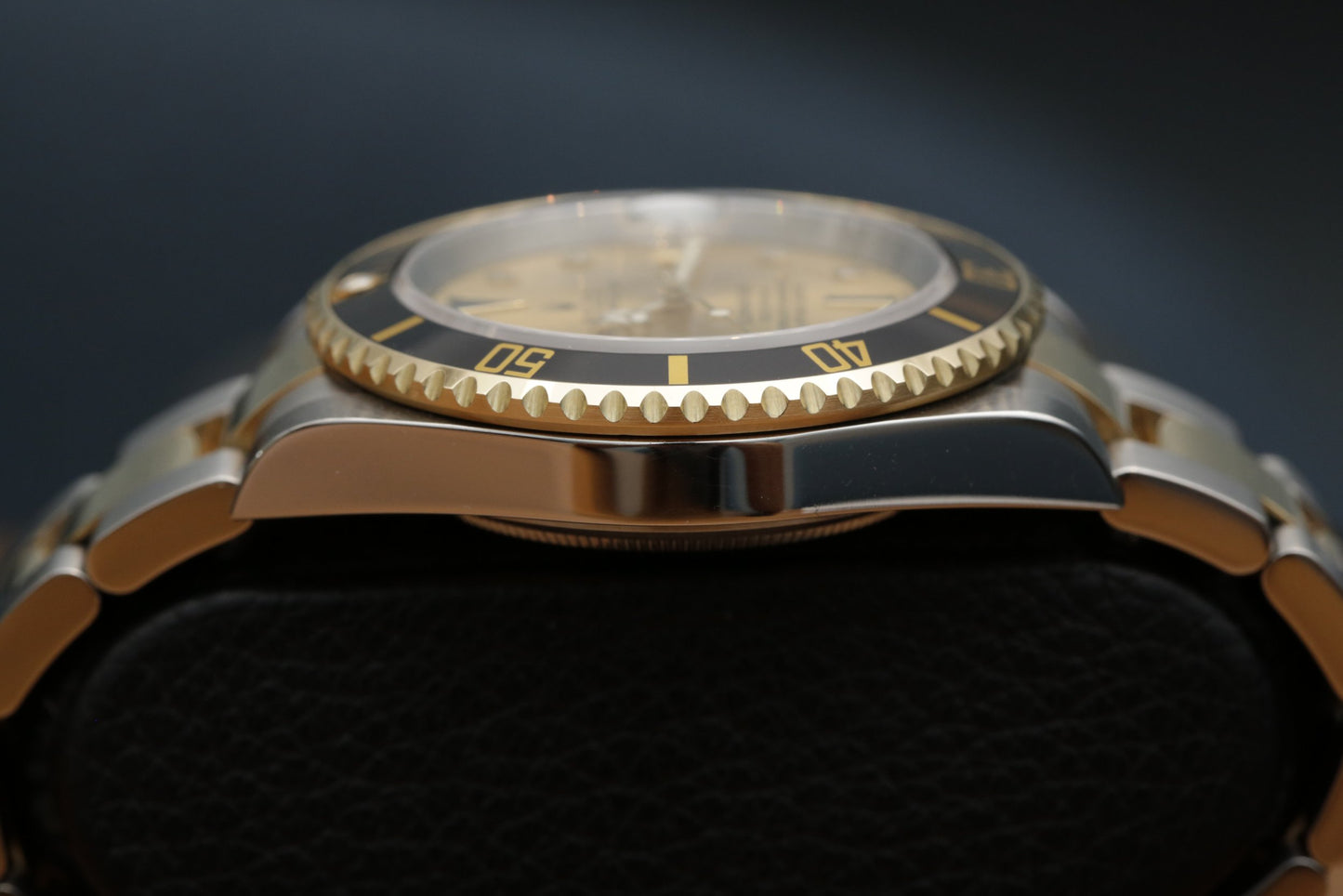 Rolex Submariner 16613 Champagne Serti