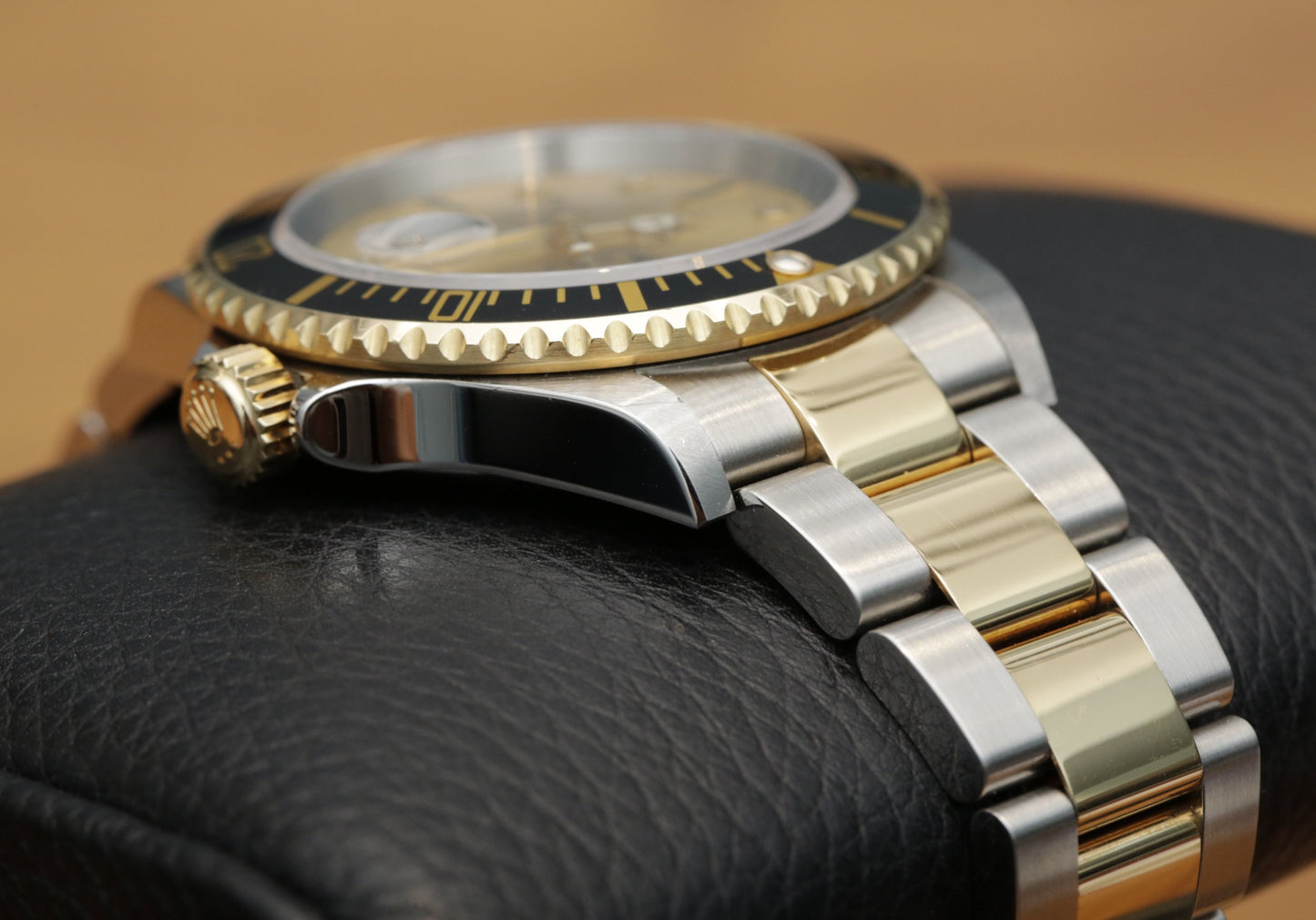 Rolex Submariner 16613 Champagne Serti