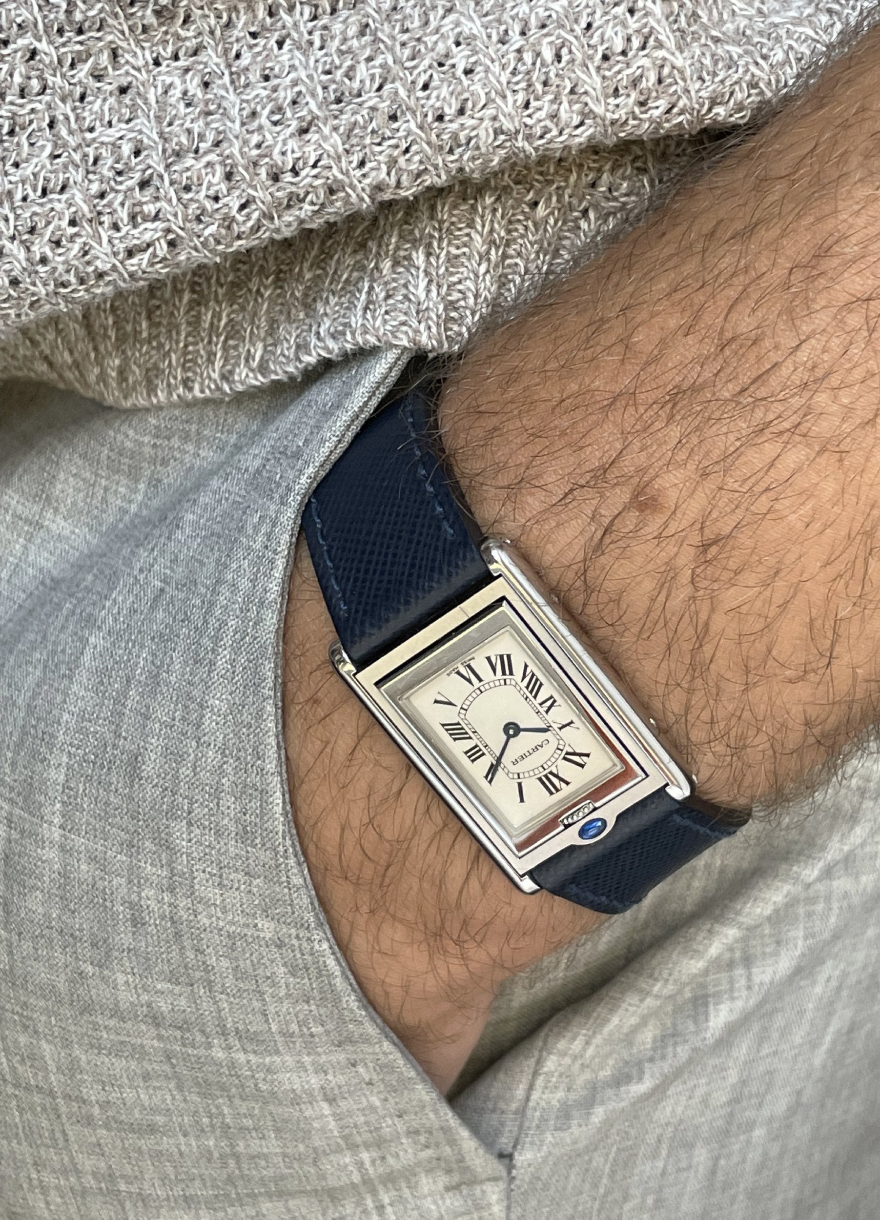 Cartier Tank Basculante 2405 777CRHONOS