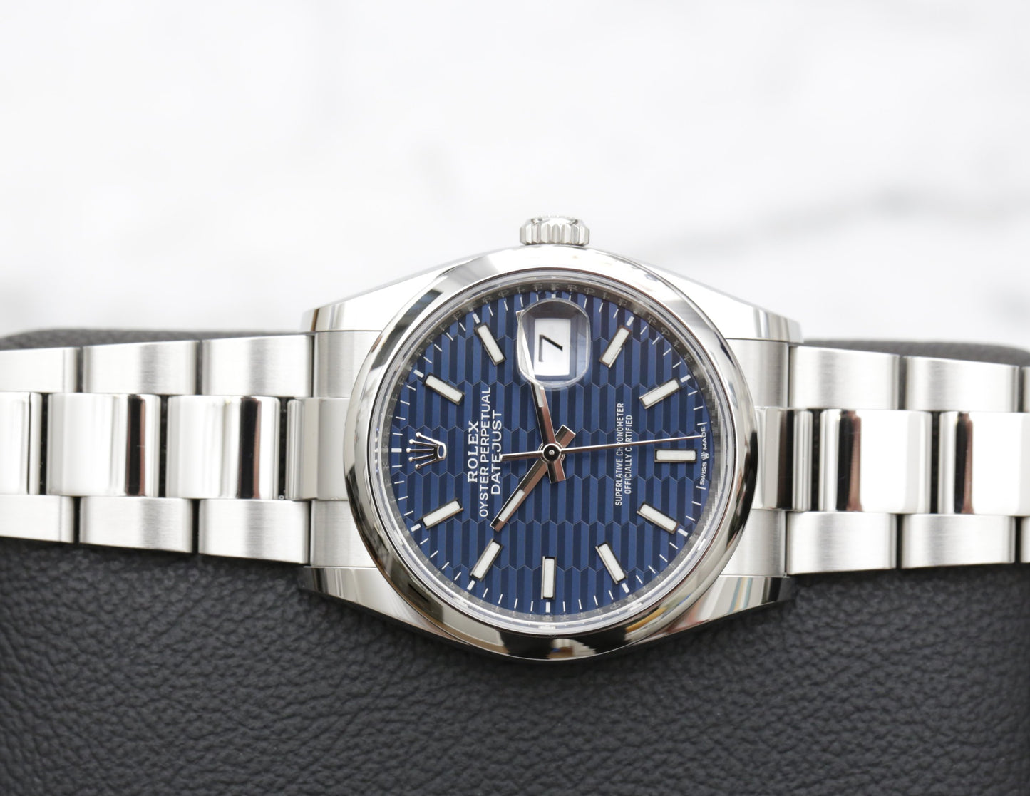 Rolex Datejust 36 - 126200 Blue fluted motif